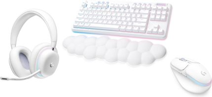 Logitech Aurora Bundle Play your way - Logitech G735 Wireless Gaming Headset, Logitech G715 Wireless Mechanical Gaming Keyboard, Logitech G705 Wireless Gaming Mouse