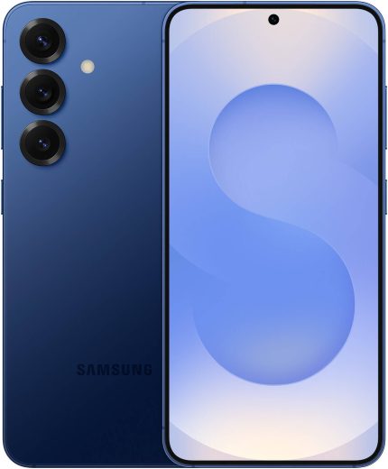 SAMSUNG Galaxy S25 AI 5G Dual Sim Mobile Phone, 6.2" FHD+ Dynamic AMOLED 2X Display, Snapdragon 8 Elite, 12GB RAM, 128GB ROM, Adreno 830, UAE Version, 4000mAh, Navy | SM-S931BDBIMEA