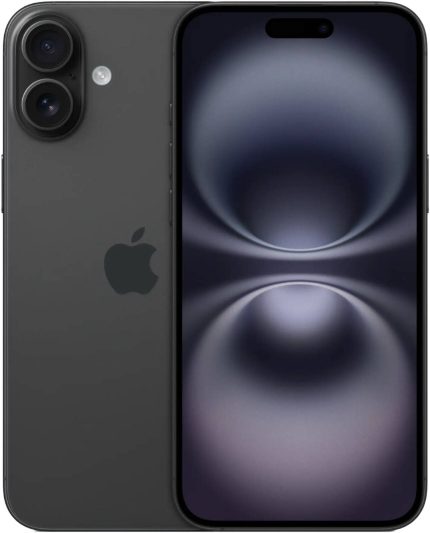 Apple iPhone 16 Plus, 6.7" OLED Super Retina XDR Display, A18 Chip, 6-Core CPU, 5-Core GPU, 16-Core Neural Engine, 128GB Storage, 5G/Wi-Fi 7, Face ID, TRA Version, Black | iP16PL-128TRABLK