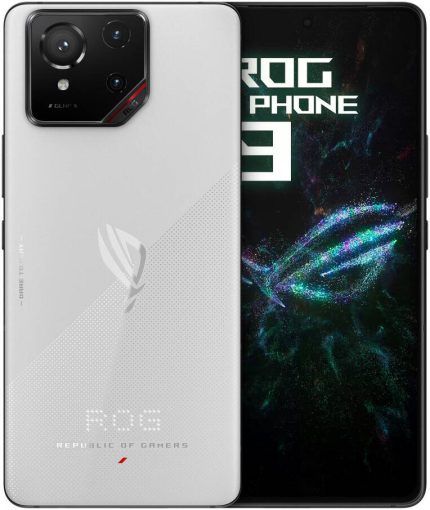 ASUS ROG Phone 9 5G Dual Sim Gaming Phone, 6.78" FHD+ LTPO AMOLED Display, Qualcomm Snapdragon 8 Elite, 12GB RAM, 256GB ROM, Adreno 830, Android 15, 50MP+13MP+5MP, CHN Ver, 5800mAh, White | ROGP9