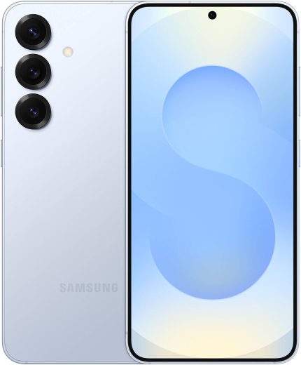 SAMSUNG Galaxy S25 AI 5G Dual Sim Mobile Phone, 6.2" FHD+ Dynamic AMOLED 2X Display, Snapdragon 8 Elite, 12GB RAM, 128GB ROM, Adreno 830, UAE Version, 4000mAh, Icyblue | SM-S931BLBIMEA