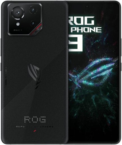 ASUS ROG Phone 9 5G Dual Sim Gaming Phone, 6.78" FHD+ LTPO AMOLED Display, Qualcomm Snapdragon 8 Elite, 16GB RAM, 512GB ROM, Adreno 830, Android 15, 50MP+13MP+5MP, INTL Ver, 5800mAh, Black | ROGP9