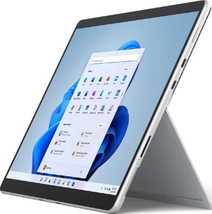 Microsoft Surface Pro 8 13'' 2 In 1 Business Laptop, Quadcore 11th Gen Core i7-1185G7, 16GB RAM, 256GB SSD, Intel Iris Xe Graphics, TRA - UAE Version, Windows 10 Pro, Platinum | 8PW-00037