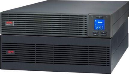 APC SRV RM On-Line 10000VA Easy UPS, With External Battery Pack and Rail Kit, 230V Input Voltage, 5U Rack Unit, 10000W Rated Power, Black | SRV10KRILRK