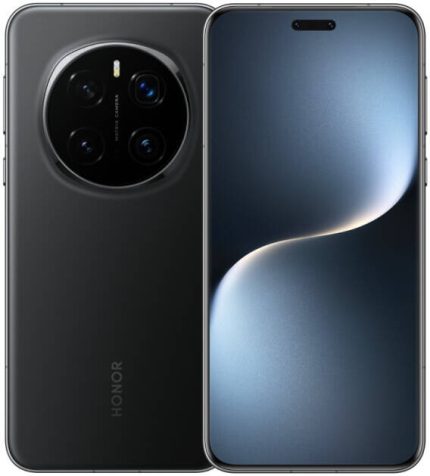 Honor Magic7 Pro 5G Dual Sim Mobile Phone, 6.8" FHD+ 120Hz Curved OLED Display, Snapdragon 8 Elite, 12GB RAM, 512GB ROM, Adreno 830, MagicOS 9.0, UAE Version, 5850mAh Battery, Black | MAG7PRO