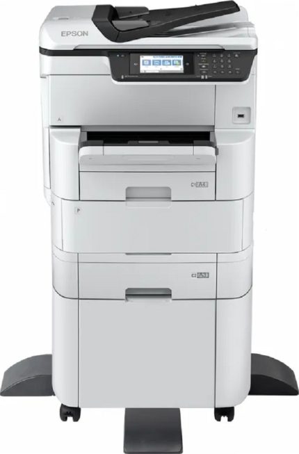 Epson WorkForce Pro WF-C878RDTWFC Business Inkjet Printer, 4-in-1 with Wireless, Ethernet & PCL/PS, 4 Color Durabrite | C11CH60402BS