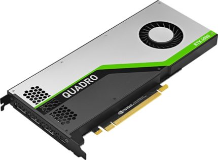 PNY Quadro RTX4000, 8GB GDDR6, CUDA Cores 2304, PCI Express 3.0 x16, Ultra-Quiet Active Fansink, Brown Box | VCQRTX4000-PB/BSP