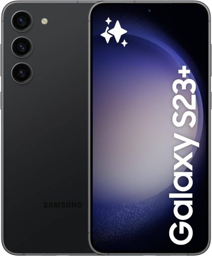 Samsung Galaxy S23+, 8GB RAM 512GB Phantom Black, International Version, 5G Mobile Phone, Dual SIM, Android Smartphone