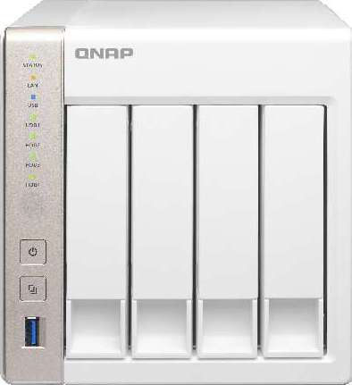 QNAP TS-451 4 Bay NAS, Intel Celeron 2.41 GHz Dual Core, 1 GB | TS-451