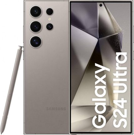 Samsung Galaxy S24 Ultra, 1TB, Gray, 12GB RAM, Android Smartphone, 200MP Camera, (International Version)
