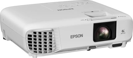 Epson FH06 3LCD Full HD 1080P Home Cinema Projector, 3500 Lumens, 16:9 Aspect Ratio, 332 Inch Screen Size, UHE 210W Lamp, 2D Colour Modes, USB 2.0 Interface, White | EB-FH06