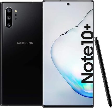 Samsung Galaxy Note 10+ Dual SIM 256GB 12GB RAM 4G LTE - Aura Black | Galaxy Note 10+ Aura Blk