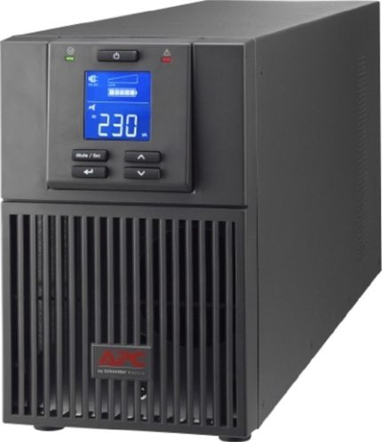 APC SRV 1000VA Easy UPS, 230V Output Voltage, Tower Type, 800W Rated Power, 1.50m Cable Length, 3 IEC 60320 C13 Power Socket Outlets, Black | SRV1KI