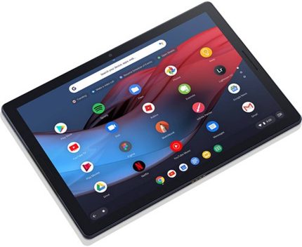 Google Pixel Slate Tablet, 12.3" Molecular Display, 8GB RAM, 128GB SSD Storage, Intel Core i5 8th Gen, Wi-Fi 5 (802.11ac), Bluetooth 4.2, 8 MP Rear & Front Cameras, 48 Wh Battery life | GA00347-GB