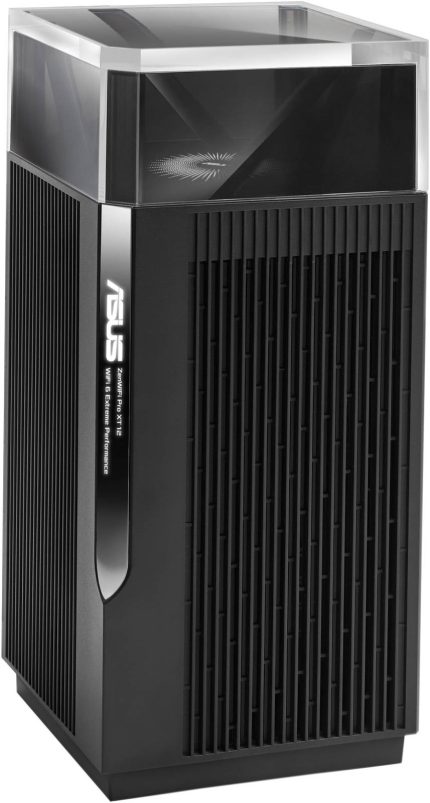 ASUS ZenWiFi Pro XT12 AX11000 Tri-Band Mesh System, 6000 Mb/s, Wi-Fi 6, Alexa, 2 x GigETH LAN / 1 x ETH WAN, Black | 90IG06U0-MO3A10