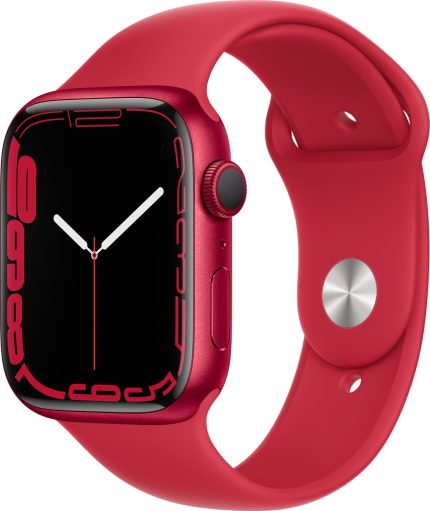 Apple Watch Series 7 GPS 45mm Aluminium Case With Sport Band - (Product) Red | N51220173A