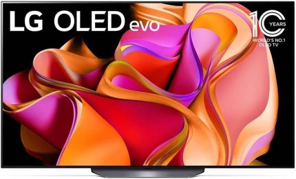 LG OLED evo CS3 65" 4K UHD Smart TV with Magic Remote, a9 AI Processor 4K Gen6, 120Hz Refresh Rate, Wi-Fi & Bluetooth, FreeSync, G-Sync, 2.2ch Speakers, AI Sound Pro, HDR, WebOS | OLED65CS3VA