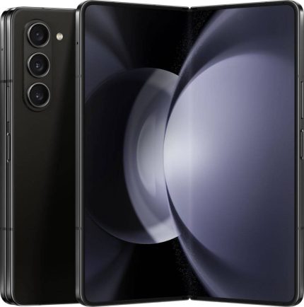 SAMSUNG Galaxy Z Fold 5 Smartphone, 7.6" Dynamic AMOLED 2X Display, 12GB RAM, 256GB Storage, Dual App View, 50MP Camera, 4G / 5G Network, 4400mAh Battery, TRA Version. Phantom Black | SM-F946BZKDMEA