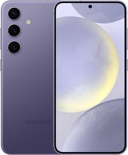 SAMSUNG Galaxy S24 Smartphone with AI, 6.2" Dynamic AMOLED 2X FHD+ Display, Exynos 2400 for Galaxy, 8GB RAM + 256GB, 50 MP Camera, 4000mAh Battery, LTE/5G , Android 14, Cobalt Violet | SM-S921BZVCMEA