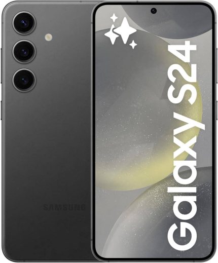 Samsung Galaxy S24, AI Phone, 128GB Storage, Onyx Black, 8GB RAM, Android Smartphone, 50MP Camera, Long Battery Life (UAE Version)