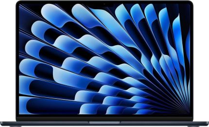 Apple 2023 MacBook Air laptop with M2 chip 15.3-inch Liquid Retina display, 8GB GB RAM, 512GBGB SSD storage, Touch ID Works with iPhone/iPad Midnight Arabic/English