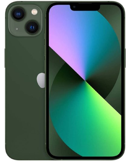 Apple iPhone 13 6.1'' Retina XDR Mobile, 256GB Memory, A15 Bionic Chip, Single Physical sim Single eSim, 12MP Wide / Ultra Wide Cameras, Face ID, US Version, Green | iPhone 13 256GB