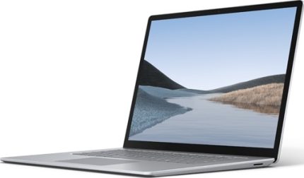 Microsoft NB Surface 13 Inch Laptop 3, Intel Core i7 Processor, 16GB RAM, 512GB SSD, Intel Iris Plus Graphics, English Arabic Keyboard Windows 10 Professional, Platinum | QXS-00013