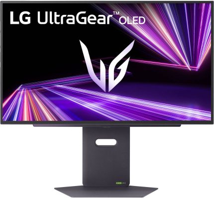 LG 27GX790A UltraGear Gaming Monitor, 27" OLED Display, QHD Resolution, 480Hz Refresh Rate, 0.03ms (GtG) Response Time, NVIDIA G-Sync & AMD FreeSync Premium Pro Technology, Black | 27GX790A