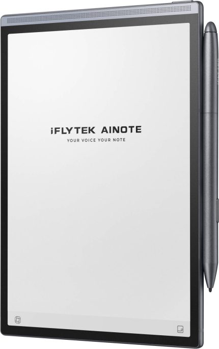 iFLYTEK AINOTE Air 2 Tablet, 8.2" HD E-Ink Display, Quad Core 1.8GHz CPU, 4GB RAM, 32GB ROM, Smart Quick Bar, Voice-to-Text, Writing & Voice Sync, WiFi6 + Bluetooth 5.0, 2600mAh, Gray | AINOTEAIR2