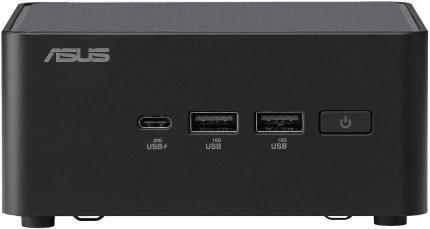 ASUS NUC 14 Pro RNUC14RVHI300003I Barebone Tall Kit, Intel Core 3 100U, 2x DDR5 SO-DIMM, 1x M.2, 22-42, PCIe Gen3, 1x M.2, 22-80, 4x4 PCIe Gen, Intel Graphics, UK Cord, Black | 90AR0072-M00050