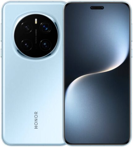Honor Magic7 Pro 5G Dual Sim Mobile Phone, 6.8" FHD+ 120Hz Curved OLED Display, Snapdragon 8 Elite, 12GB RAM, 512GB ROM, Adreno 830, MagicOS 9.0, UAE Version, 5850mAh Battery, Breeze Blue | MAG7PRO