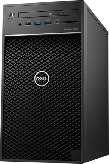Dell Precision Tower T3650W Workstation, 10th Gen Intel Core i7-10700K, 8GB DDR4 RAM, 1TB 7200 Rpm SATA, 3.5" HDD, Windows 10 Pro, Intel Integrated Graphics, Black | T3650W-I7-VPN-210-AYSV