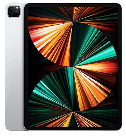 Apple iPad Pro 12.9'' Tablet, M1 Chip, 2 TB Storage, Wi-Fi + Cellular, Silver | MHP53LL/A
