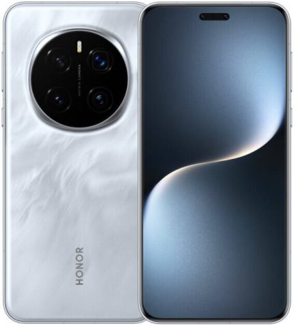Honor Magic7 Pro 5G Dual Sim Mobile Phone, 6.8" FHD+ 120Hz Curved OLED Display, Snapdragon 8 Elite, 12GB RAM, 512GB ROM, Adreno 830, MagicOS 9.0, UAE Version, 5850mAh Battery, Lunar Shadow | MAG7PRO