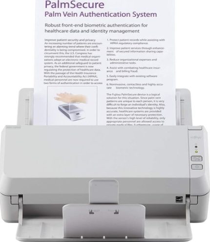 RICOH SP-1120N Document Scanner, Multi-Feed Detection, Max Scan Size 8.5 x 120", 50-Page ADF, Scan Speed 20 ppm | PA03811-B001