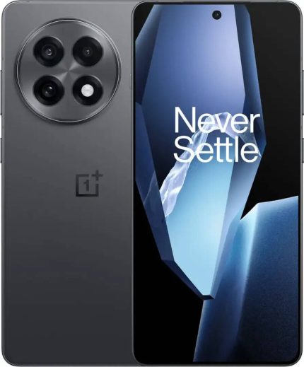 OnePlus 13R Dual Sim 5G Mobile Phone, 6.78"AMOLED Display, Qualcomm Snapdragon 8, 12GB RAM, 256GB ROM, 6000mAh Battery, Indian Version, OxygenOS 15.0, Nebula Noir | CPH2691