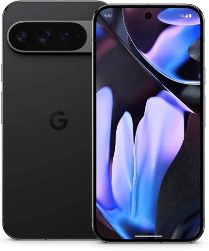 Google Pixel 9 Pro XL Dual Sim Mobile Phone, 6.8" LTPO OLED 120Hz Display, Google Tensor G4, 16GB RAM, 128GB ROM, Mali-G715 MC7, Android 14, 5060mAh Battery, Obsidian | PXL9-PRO-XL 128