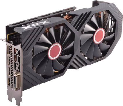 XFX AMD Radeon RX 580 GTS XXX Edition Graphics Card, S Version, 8GB DDR5 256 Bit Memory, Dual Bios, 2304 Stream Processor, 1386MHz OC+, PCI-E, HDMI, Displayport | RX-580S85DD6
