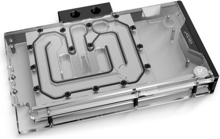 EKWB EK-Quantum Vector2 EVO Strix/TUF RTX 4090 D-RGB ABP Set, CNC-Machined Backplate, EK-Matrix7 Support, Direct Link Terminal, Addressable D-RGB Compatibility, Nickel + Plexi | 3831109880630