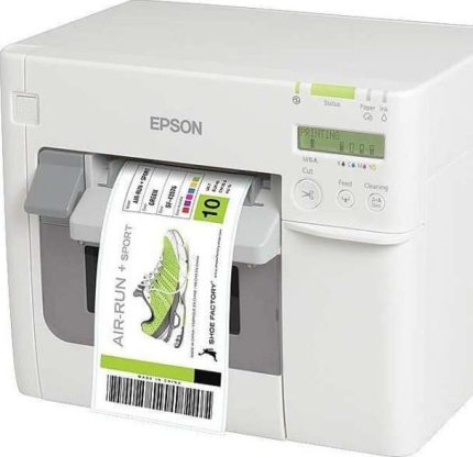 Epson TM-C3500 Inkjet Colored Desktop Printer - Label Print | TM-C3500
