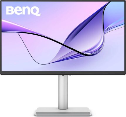 BenQ MA270U Monitor, 27" IPS Display, 4K UHD Resolution, 60Hz Refresh Rate, 5ms (GtG) Response Time, 1.07b Color Display, Built-In 3W x2 Speaker, Eye Comfort 2.0, Flicker-Free, Silver | MA270U
