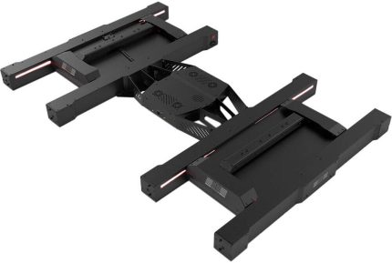 Next Level Racing Traction Plus - Part 2/3 Gaming Chair Motion Platform, 235Kg Max Payload, Personal / Commercial, VR-ready, Customizable LED Lights, NLR Platform Manager, Black | 40370