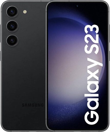 Samsung Galaxy S23, 8GB RAM 128GB Phantom Black, UAE Version, 5G Mobile Phone, Dual SIM, Android Smartphone, 1 Year Manufacturer Warranty