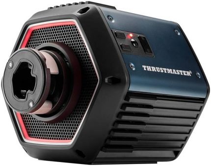 Thrustmaster T818 Servo Base, Direct Drive Force Feedback Technology, Delivers 10 Nm Of Torque, Unfiltered Power, Backward Compatibility, Black/Blue | TM-WHL-T818