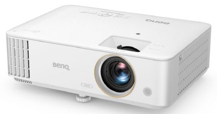 BenQ TH685i 4K HDR DLP Projector, 3500 Lumens, 8.3ms Low Input Lag, Digital Lens Shift, 5W Chamber Speaker, 1080P Resolution, 16:9 Aspect Ratio, Lamp Light Source, White | TH685I