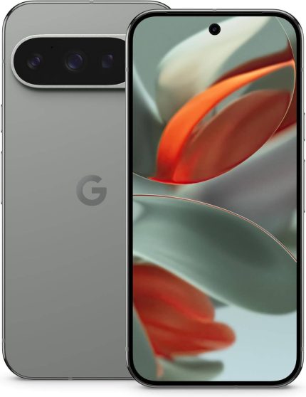 Google Pixel 9 Pro Dual Sim 5G Mobile Phone, 6.3" LTPO OLED 120Hz Display, Google Tensor G4, 16GB RAM, 256GB ROM, Android 14, 4700mAh Battery, Hazel | P9-PRO 256 HL