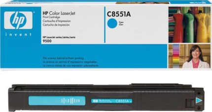 HP Color LaserJet C8551A Cyan Print Cartridge
