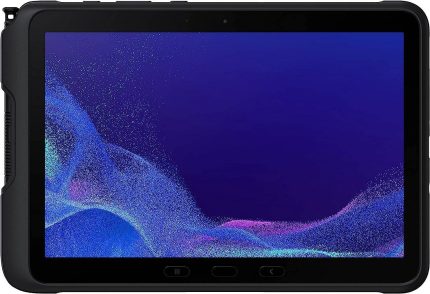 Samsung Galaxy Tab Active4 Enterprise Edition Pro 5G, Wi-Fi Tablet, 10.1" WUXGA Display, 6GB RAM, 128GB Storage, Snapdragon 778G USB, Bluetooth, NFC, 7600 mAh Battery, Black | SM-T636BZKEMDA