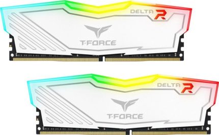Team T-Force Delta RGB 64GB (2 x 32GB) 288-Pin DDR4 SDRAM DDR4 3200 (PC4 25600) Intel XMP 2.0 Desktop Memory Model TF4D464G3200HC16CDC01