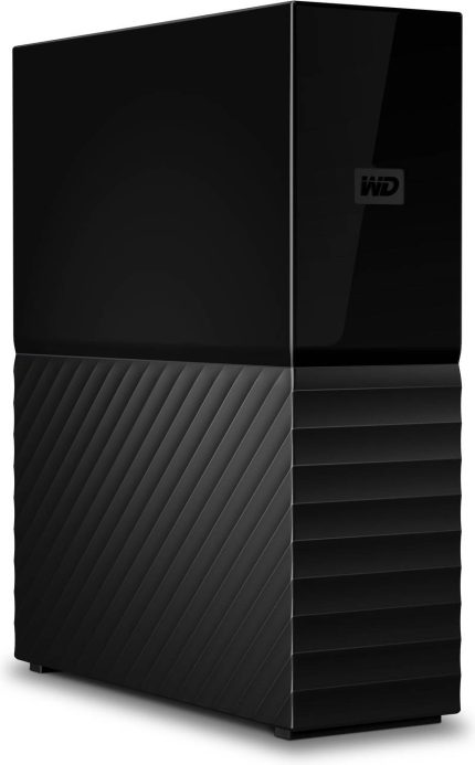 WD 14 TB My Book Desktop USB 3.0 Hard Drive, 256-Bit AES Hardware Encryption, Auto Backup Software, Preformatted exFAT for Windows & Mac, USB 3.0 / USB 2.0, Black | WDBBGB0140HBK-EESN